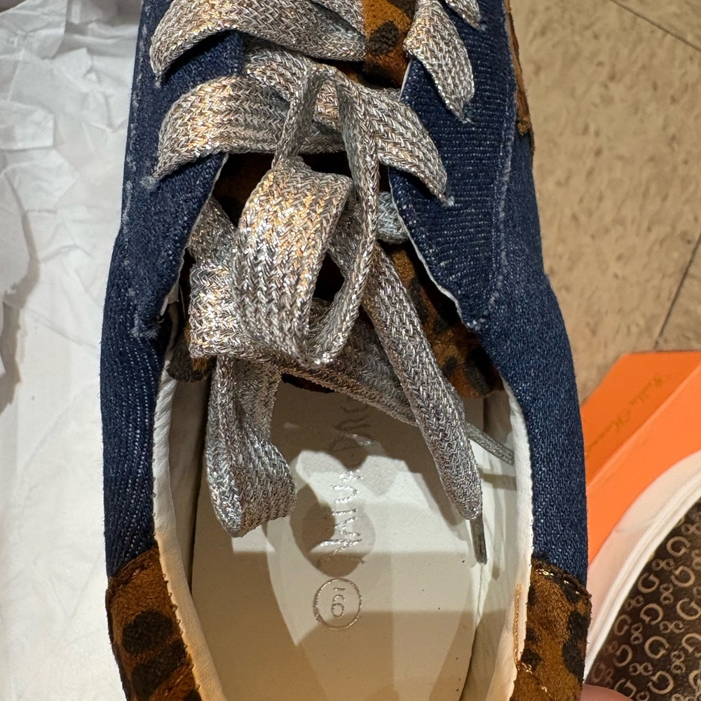 Blue Denim Women’s Sneakers - Picture 6 of 7